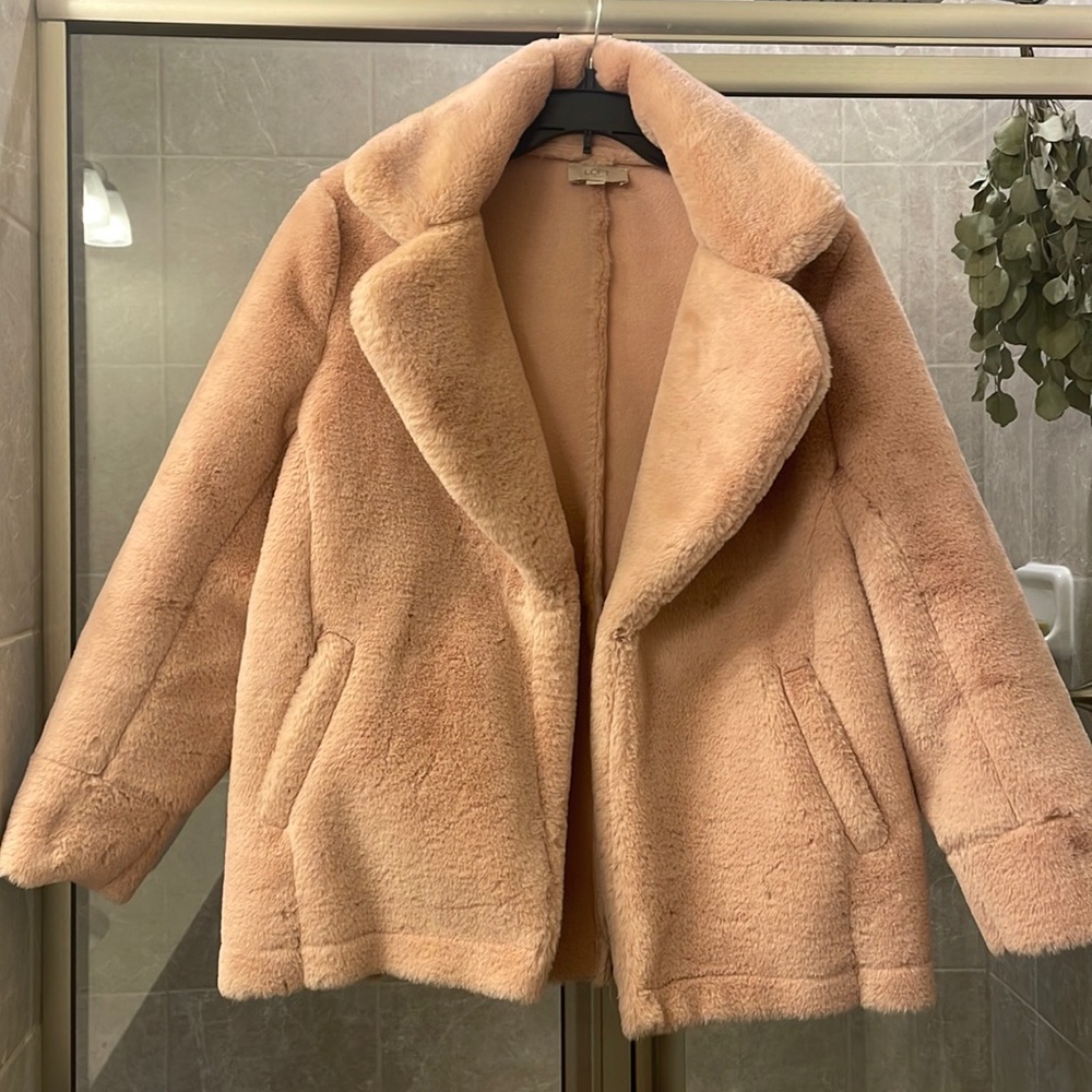 Pink Fur Coat